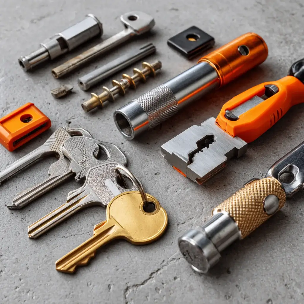 Outils de serrurerie utilisés par nos serruriers expérimentés
