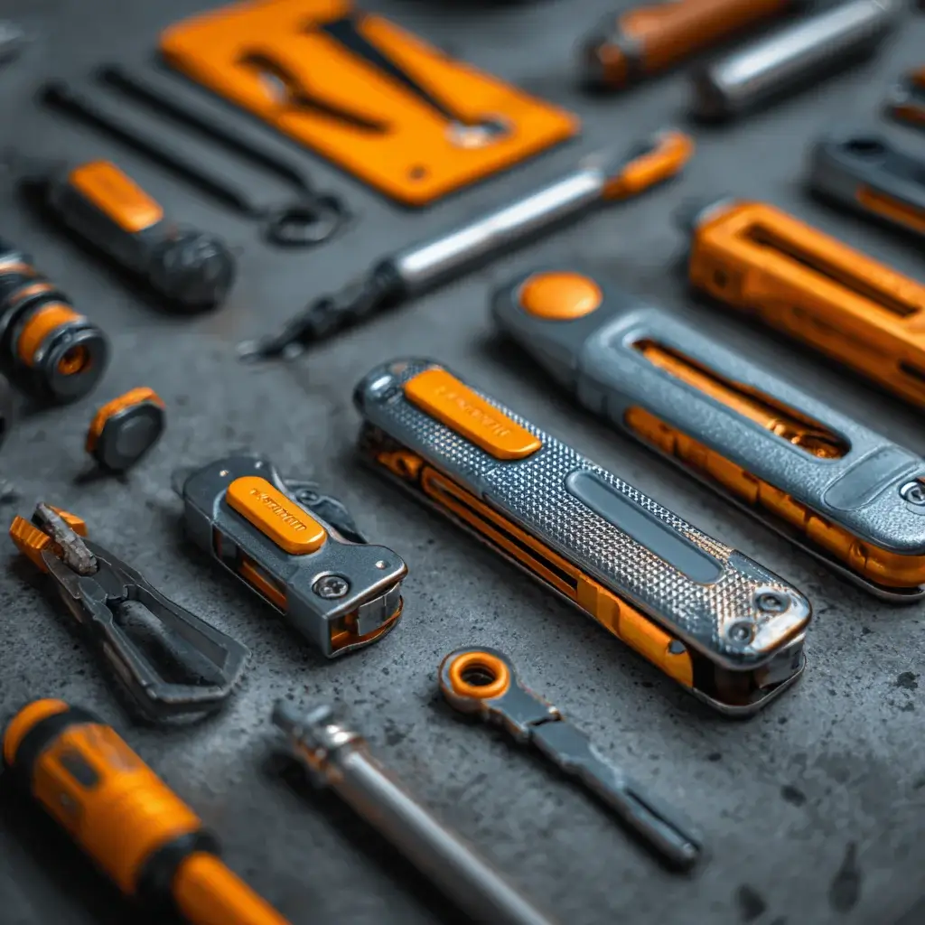 Divers outils de serrurerie d’un serrurier à Beausoleil